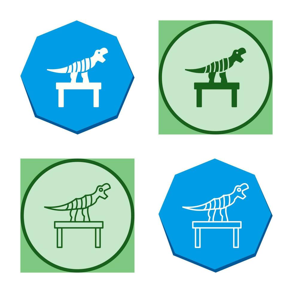 Bones Exhibit Vector Icon