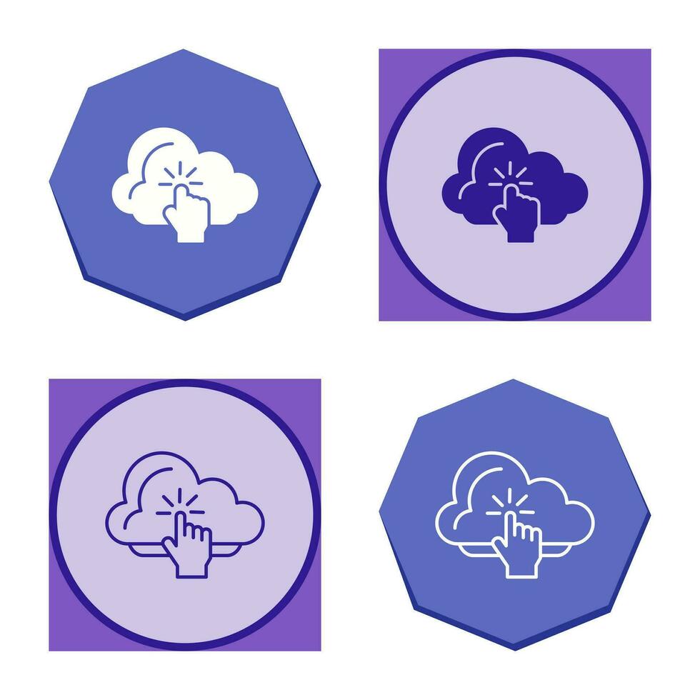 Cloud Computing Vector Icon