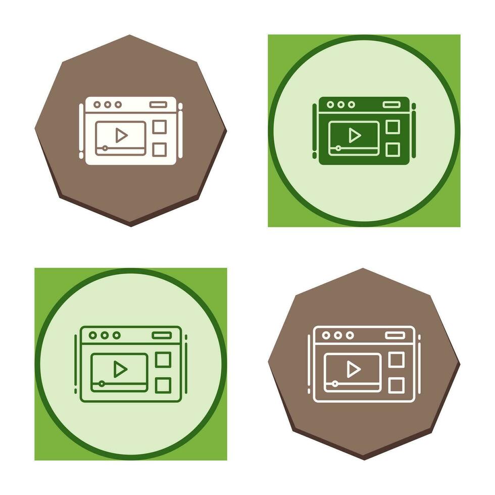 Video Vector Icon