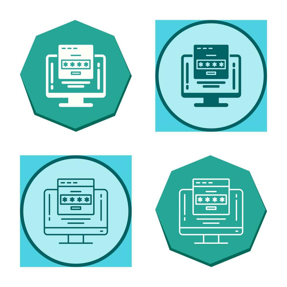 Password Vector Icon