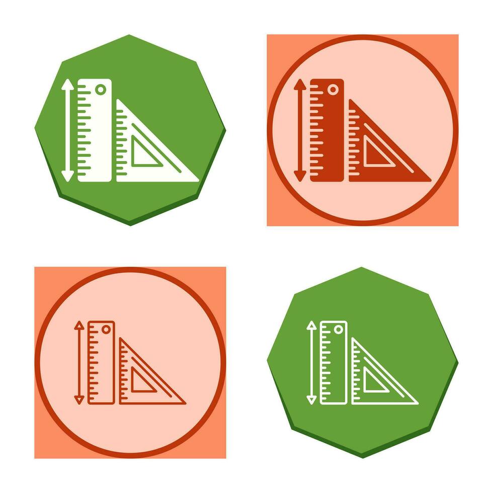 Rulers Vector Icon