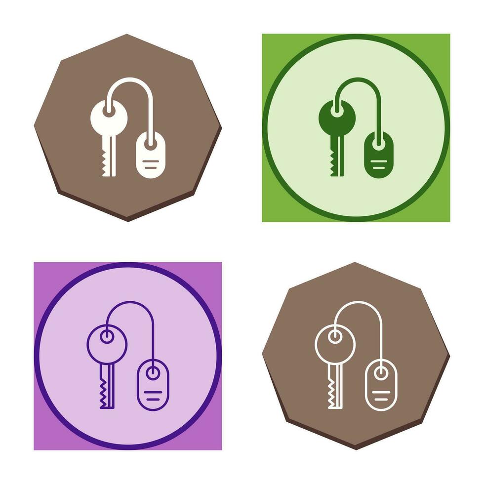 Room key Vector Icon