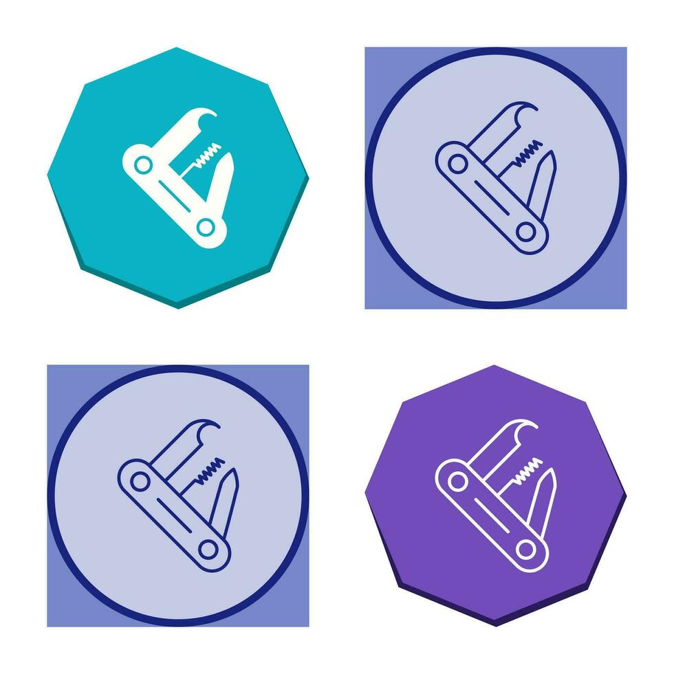 Swiss Army Knife Vector Icon