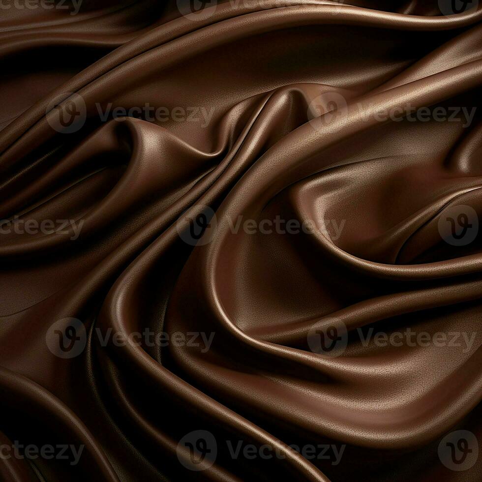 Chocolate background. Closeup of chocolate texture. 3d rendering. ai generated pro photo