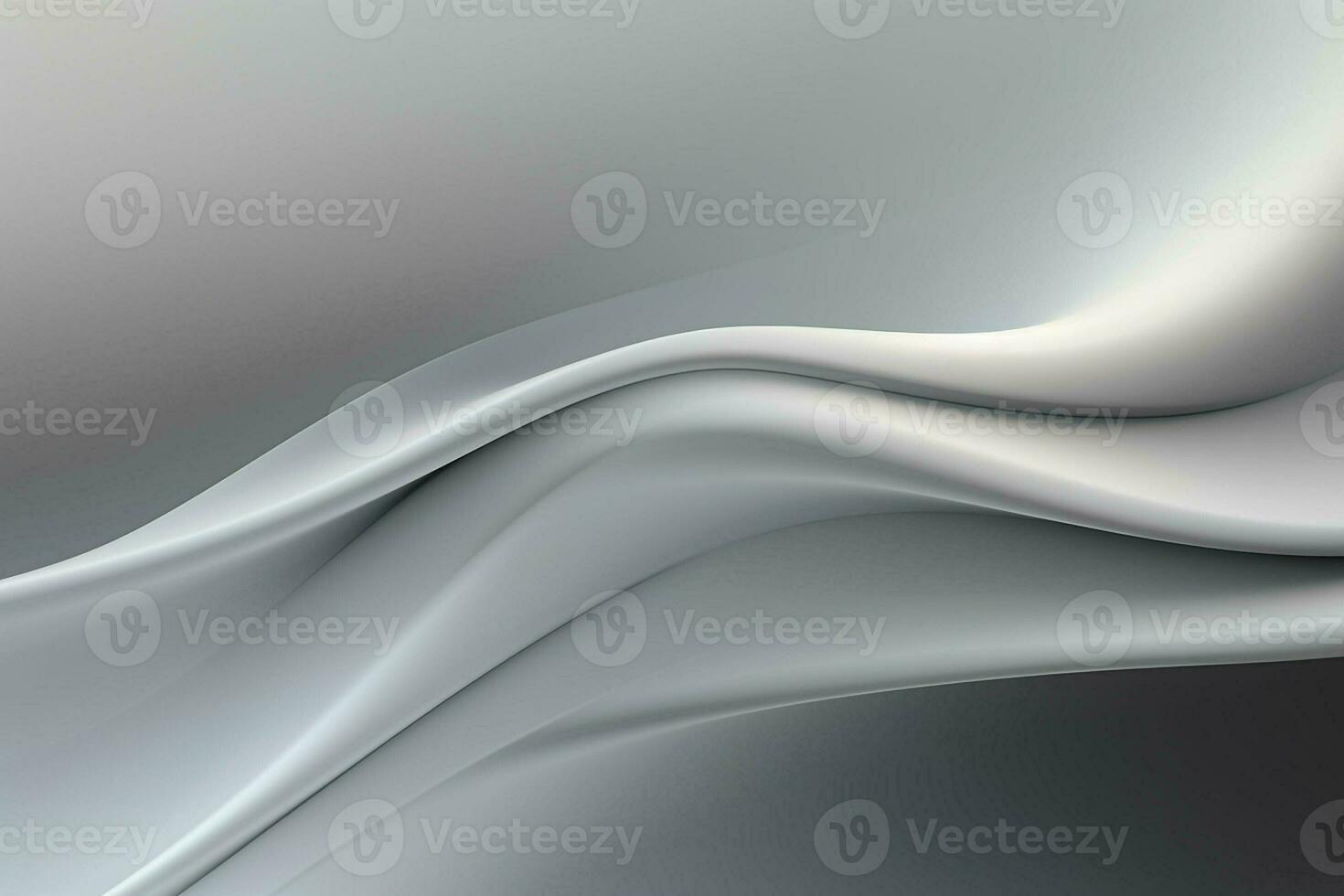 Abstract gray wavy background. 3d rendering, 3d illustration. ai generated pro photo