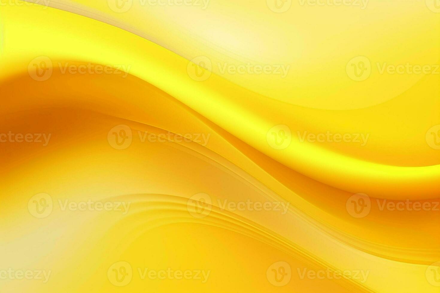 abstract yellow wavy silk background with some smooth lines in it. ai generated pro photo