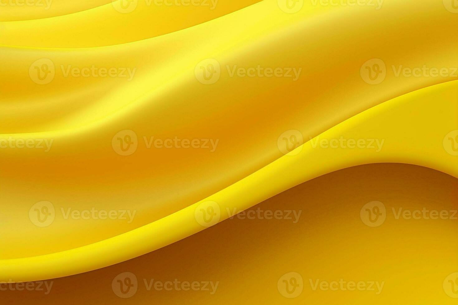 abstract yellow wavy silk background with some smooth lines in it. ai generated pro photo