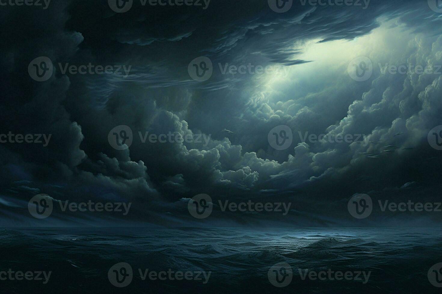 Cloudscape, View of the clouds from the window of an aircraft. ai generated pro photo