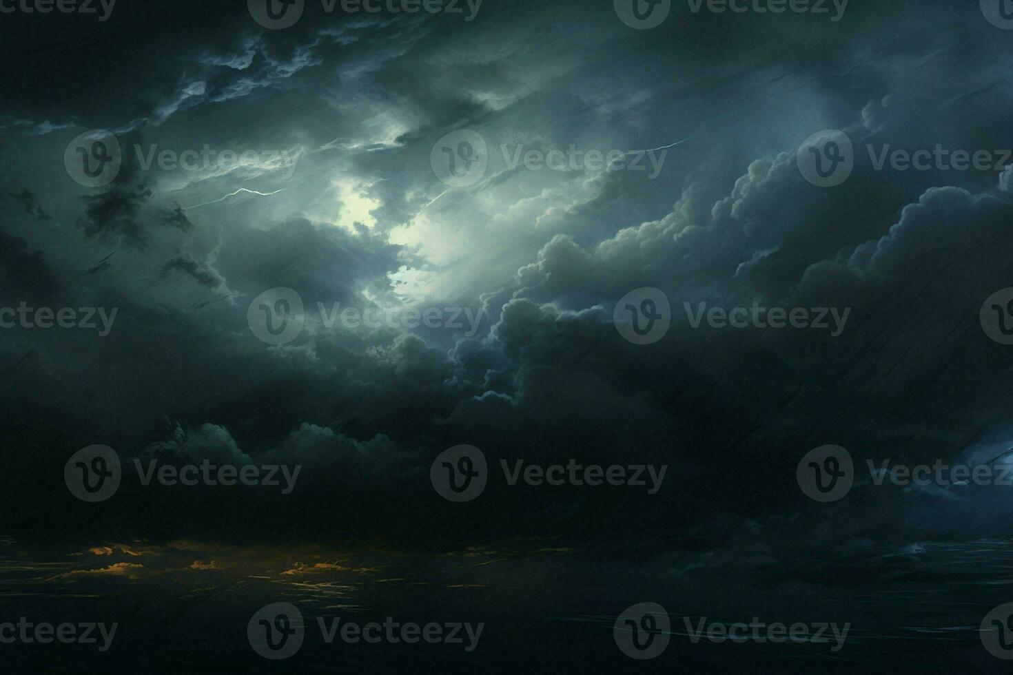 Cloudscape, View of the clouds from the window of an aircraft. ai generated pro photo