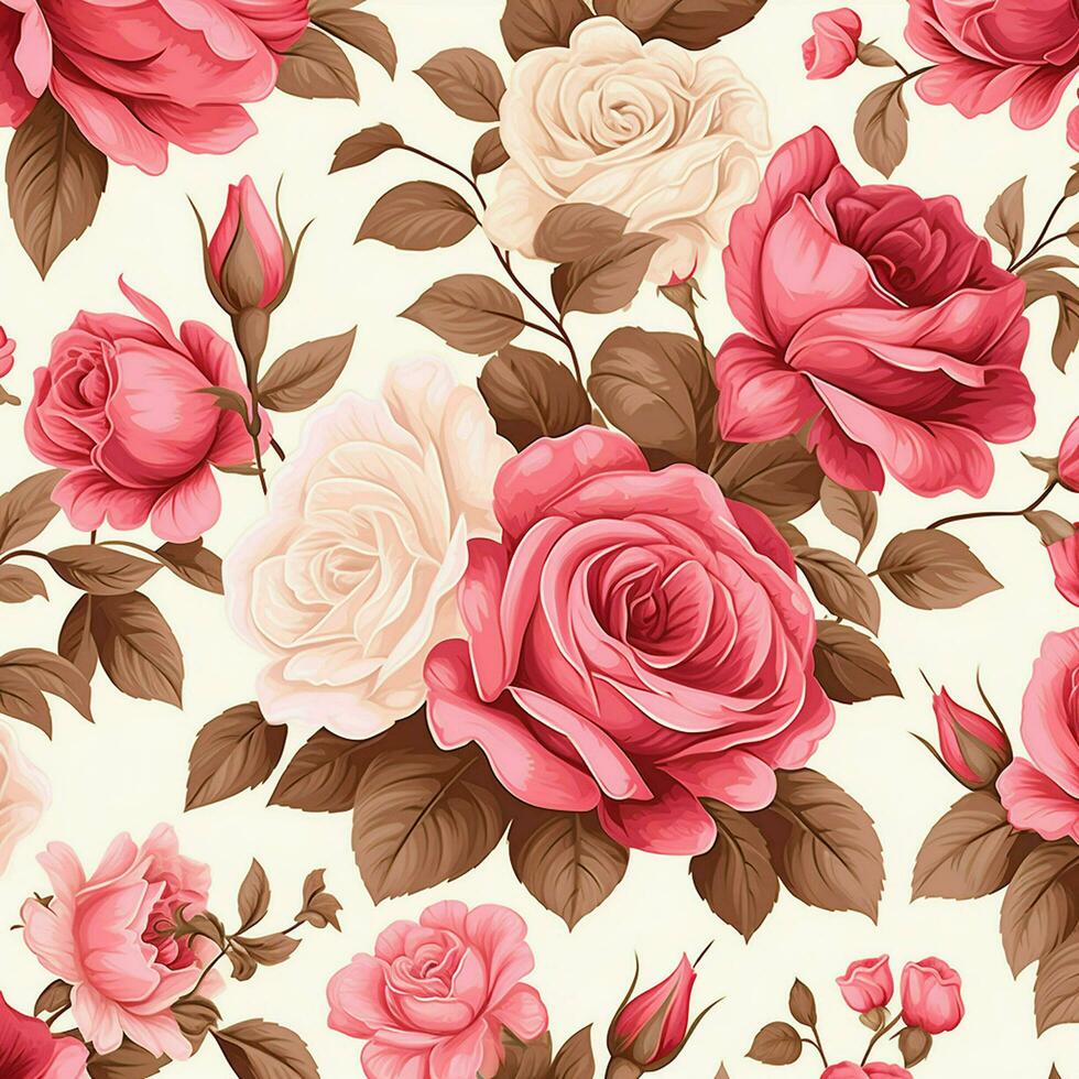 rose flower background design, red roses on black background. ai generated free photo