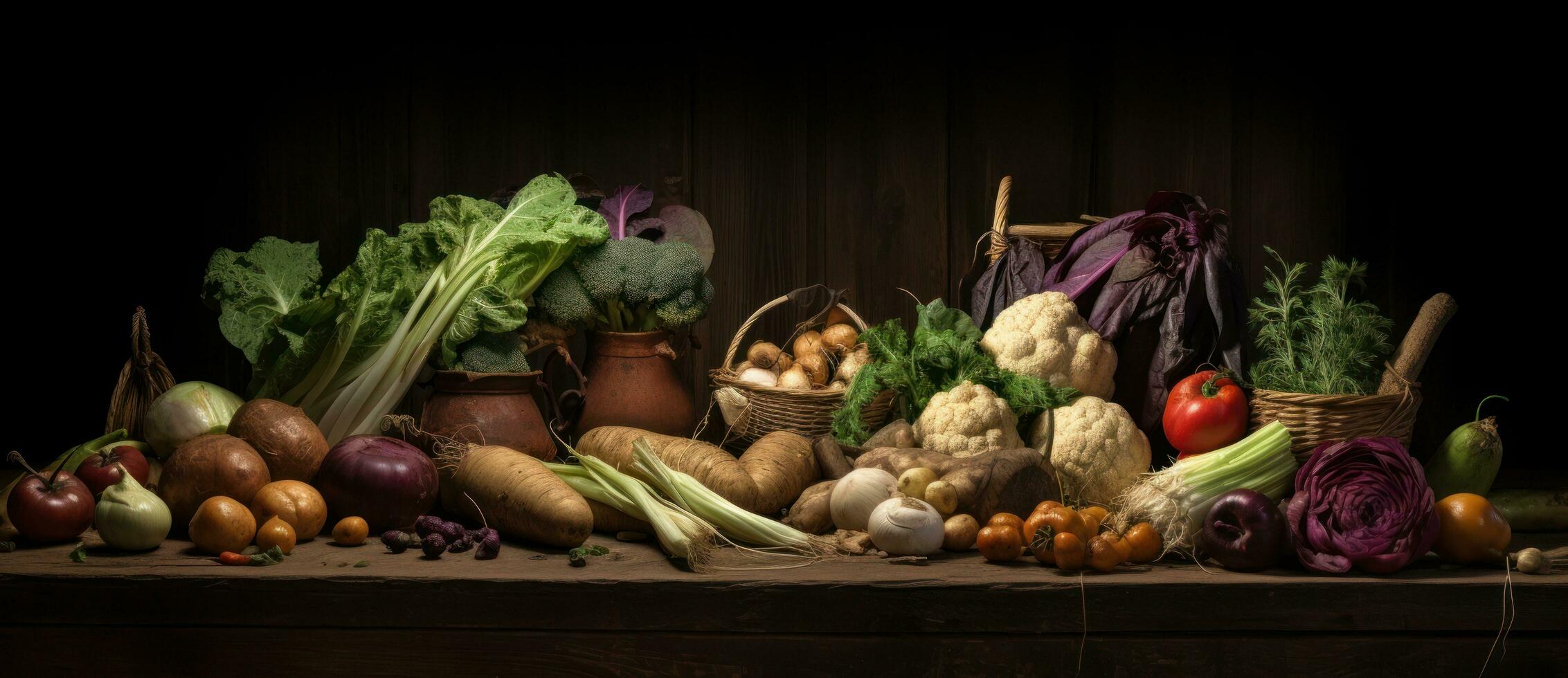 Vatiery of vegetables photo