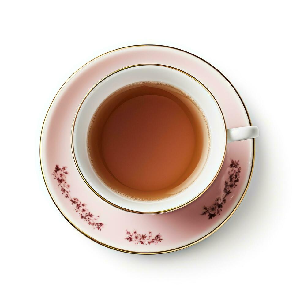 tea cup isolated. photo