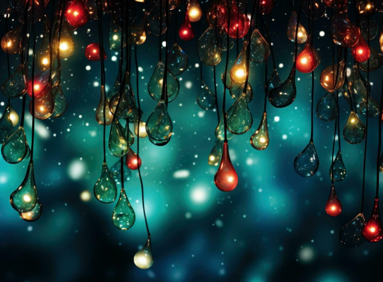 Holiday background with Christmas tree photo