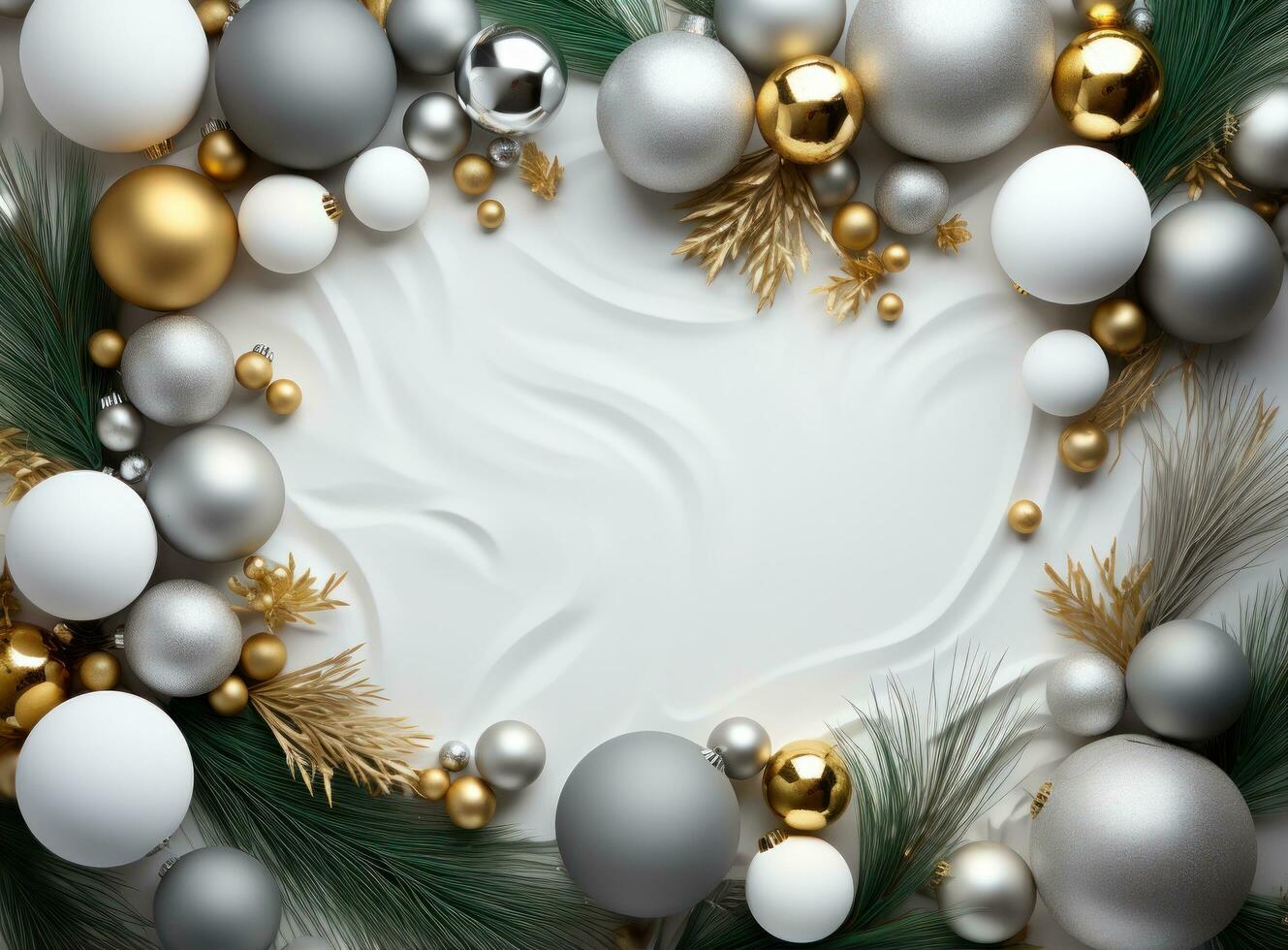 Abstract Christmas frame background photo