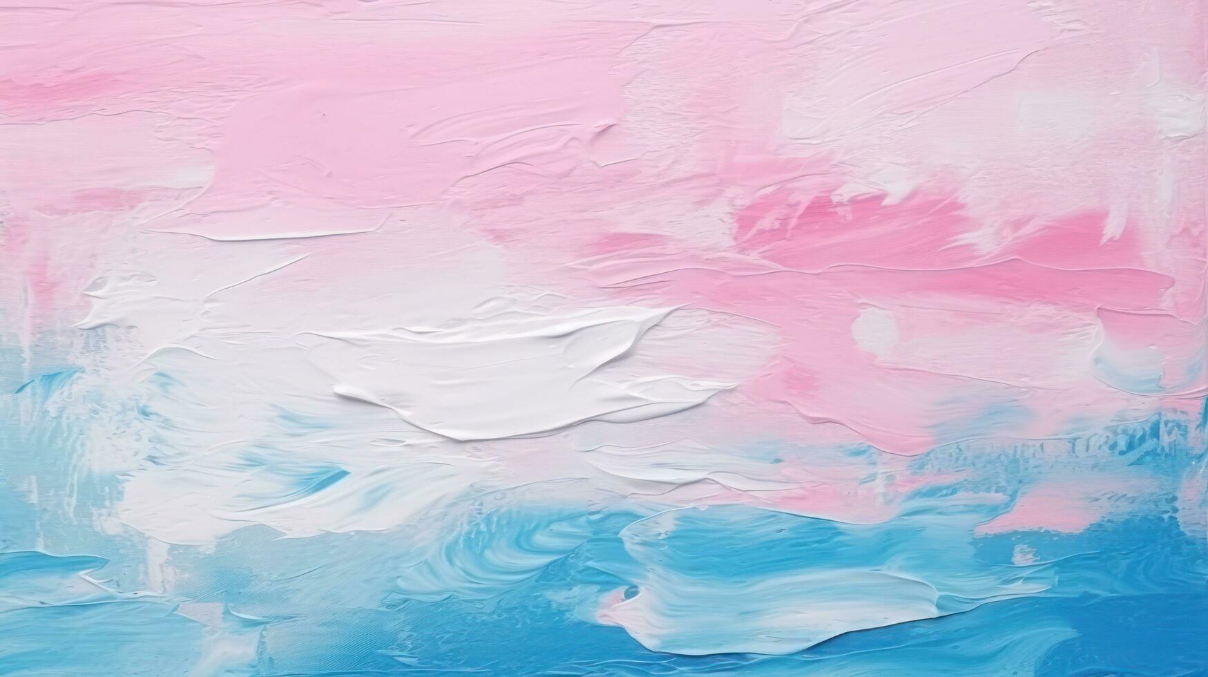 Pink and blue painted background photo