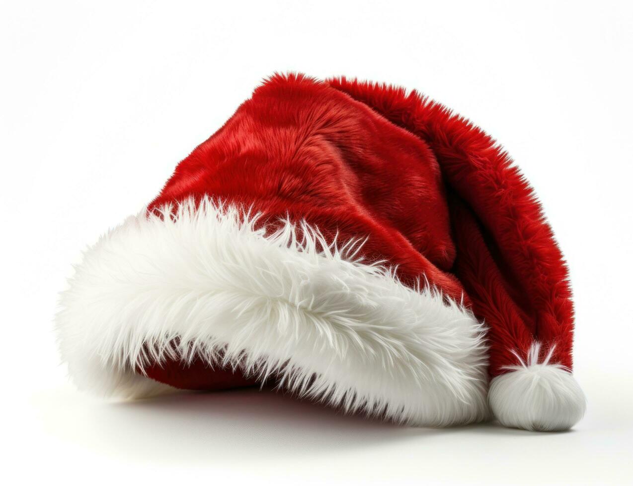 Santa Claus hat isolated photo