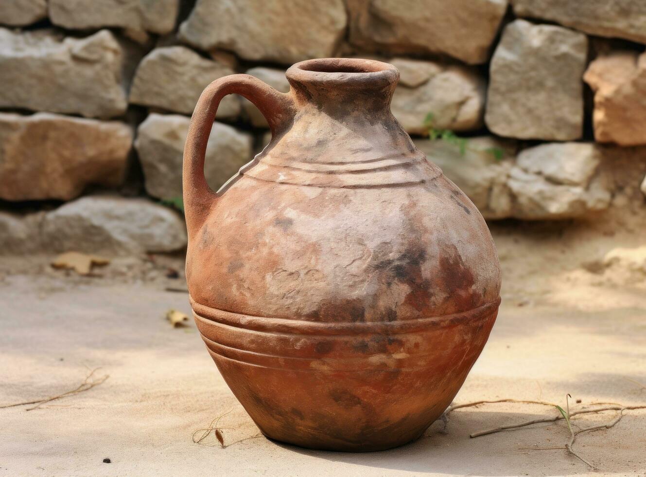 Vintage ceramic jars photo