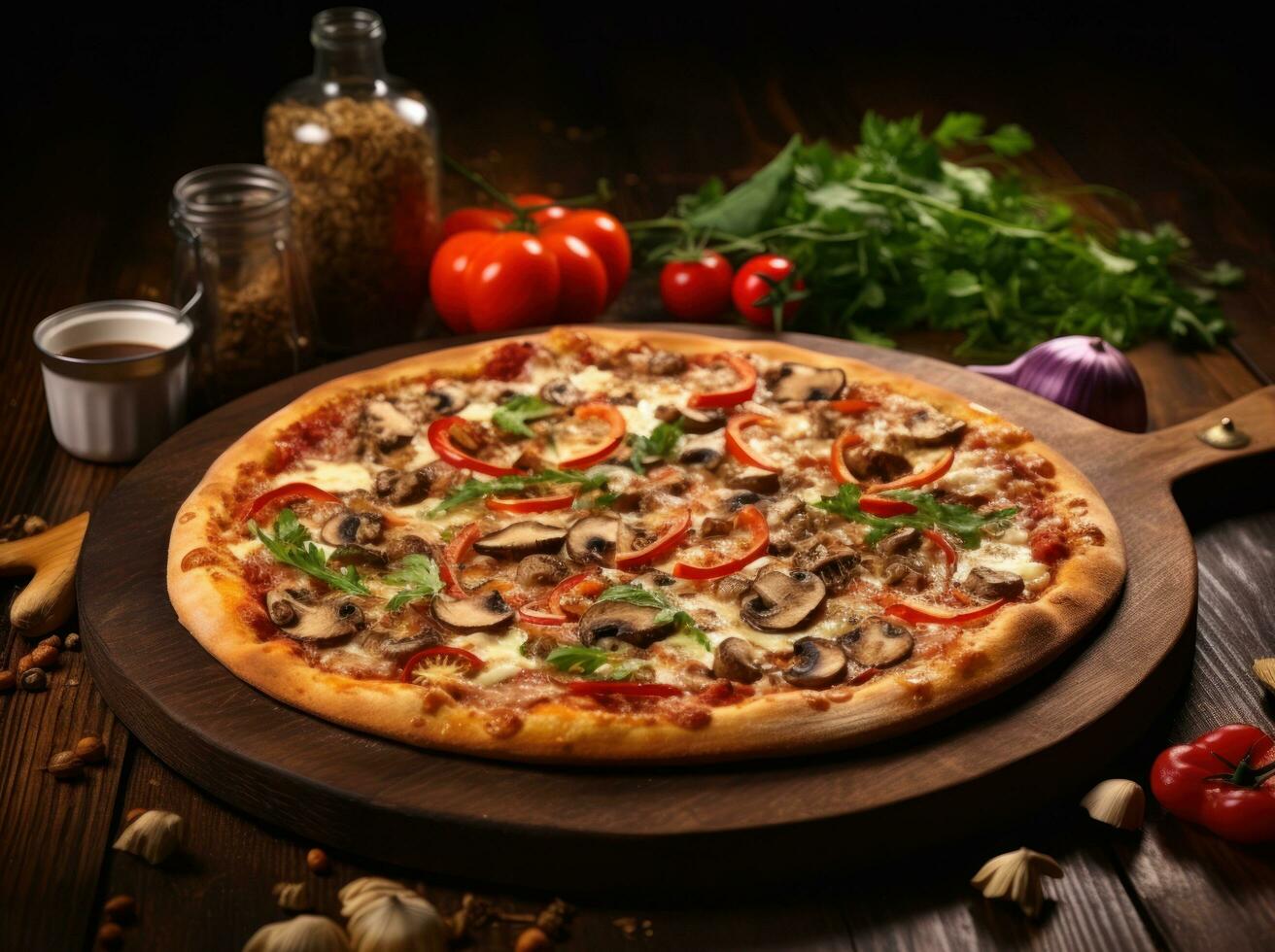 Hot Cheese Pizza photo
