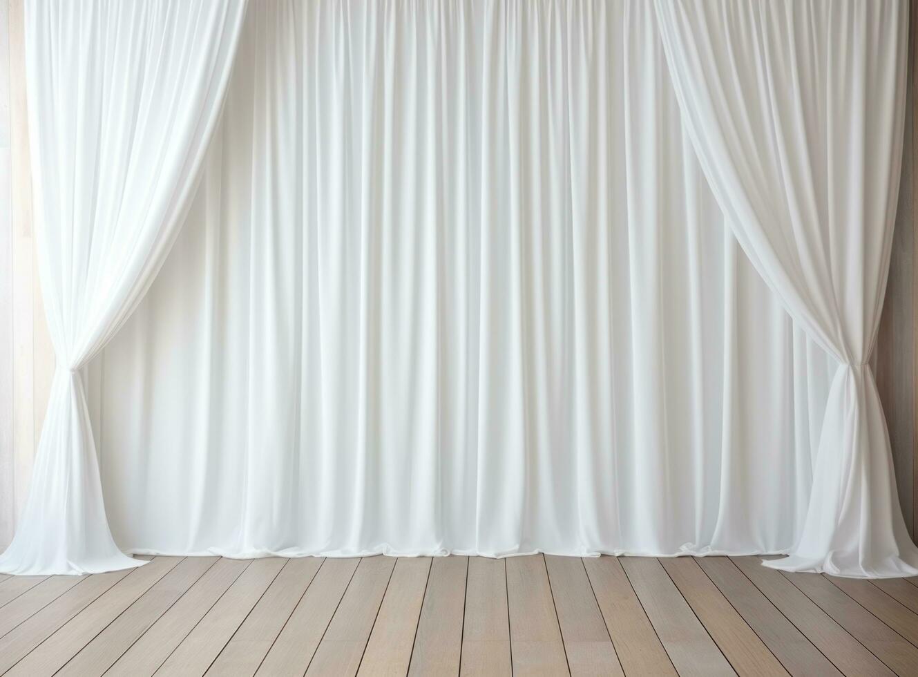 White room with window photo