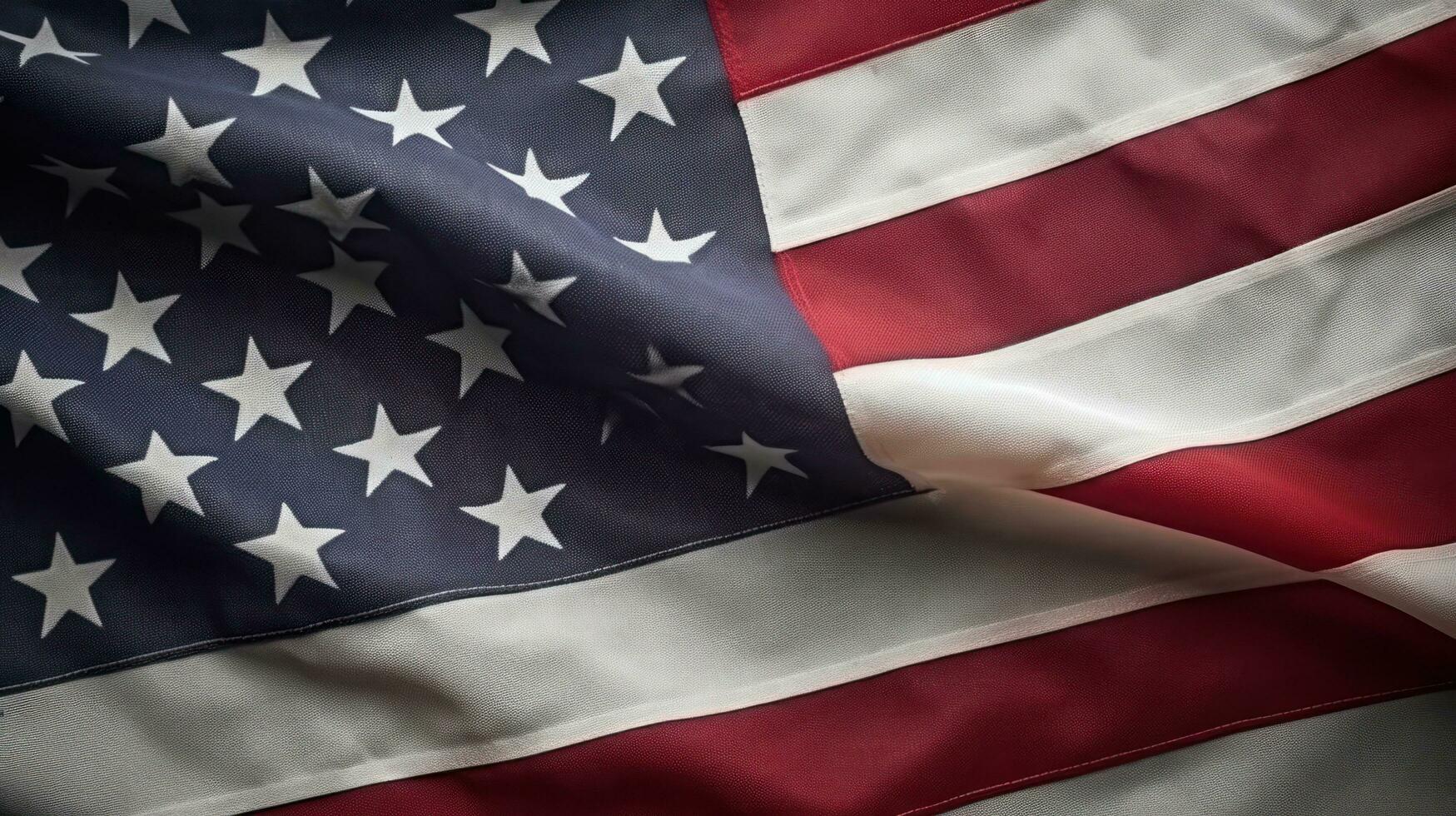 USA flag holiday background photo