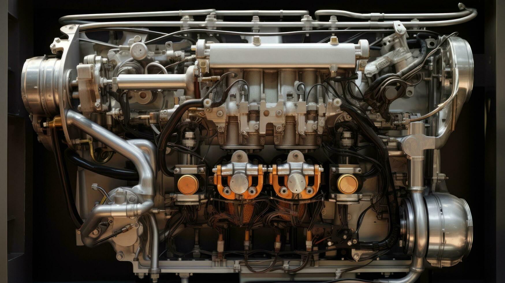 Automobile internal combustion engine photo
