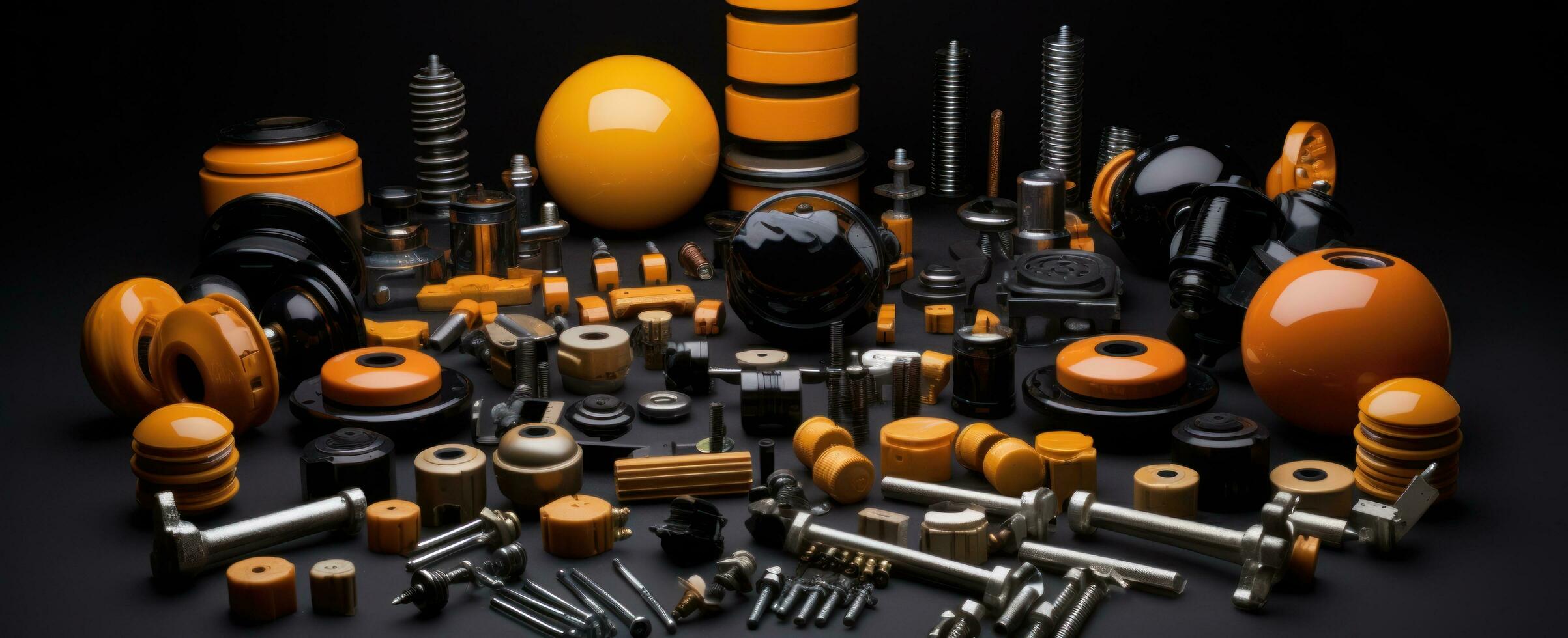 An image of all the different parts that are used in cars photo