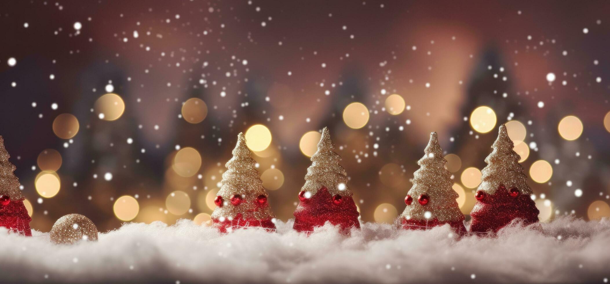 Holiday background with Christmas tree photo