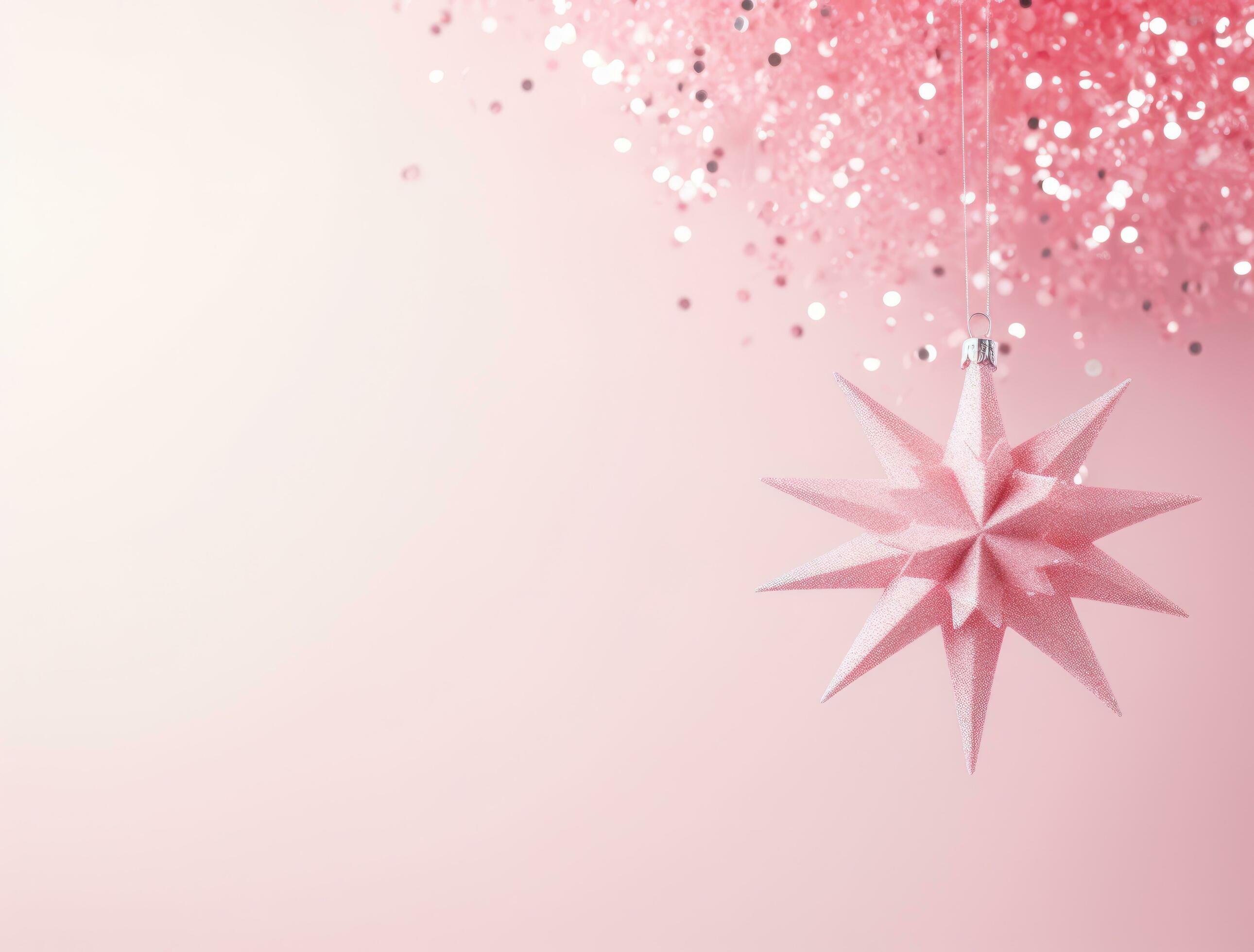 Pink Christmas background 29563140 Stock Photo at Vecteezy