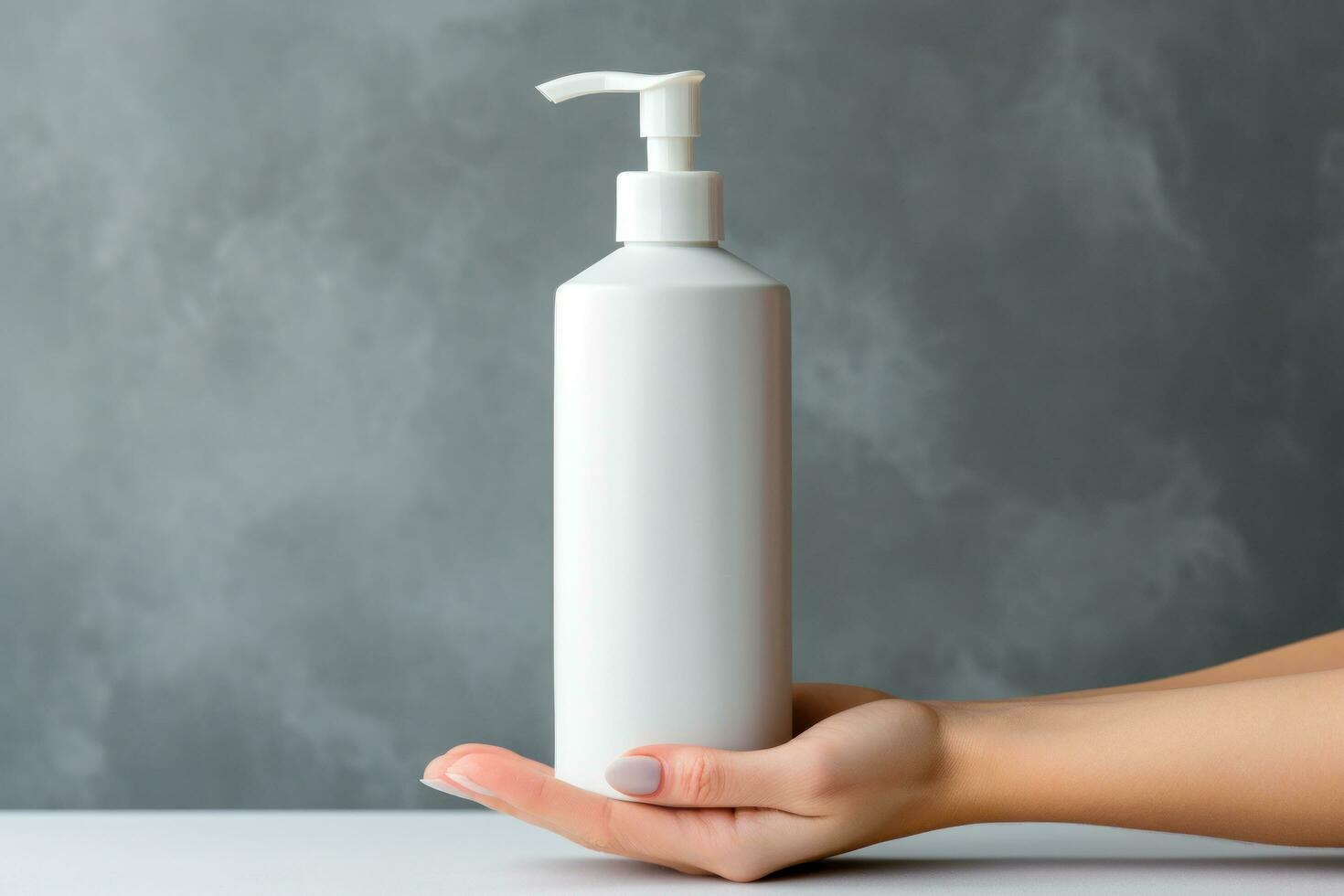 Cream bottle mockup photo