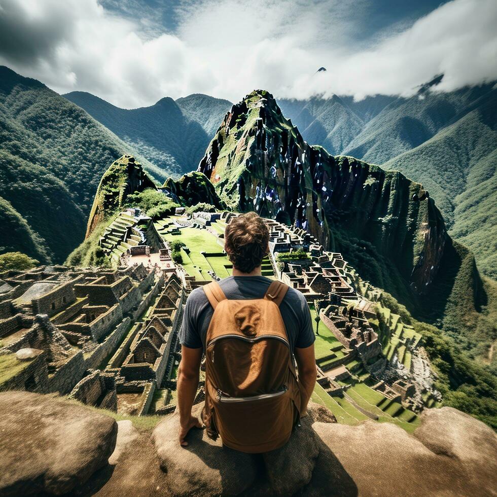 aventurero alma descubriendo histórico maravillas foto