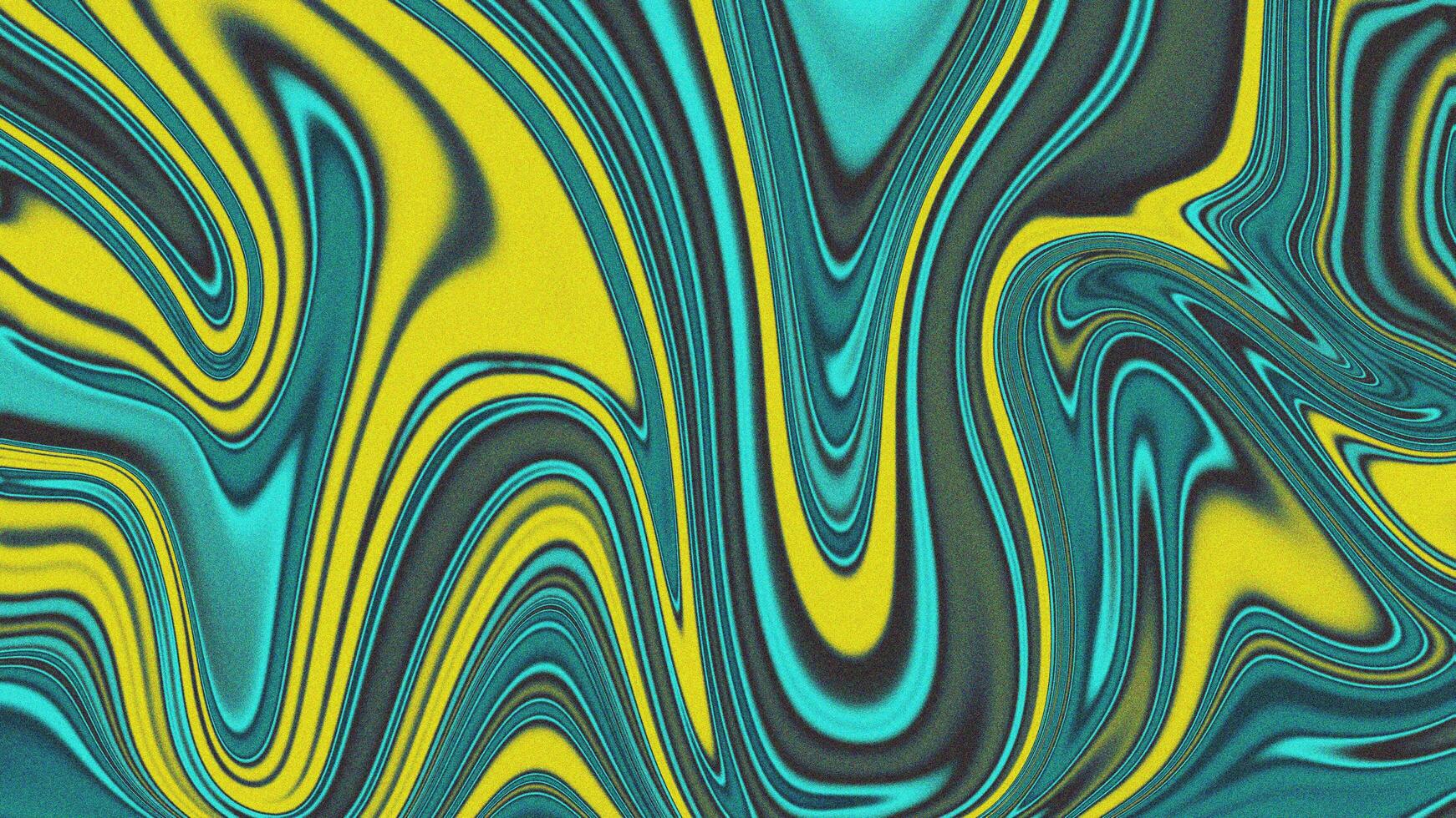 Colorful liquid marble painting background template copy space. Fluid backdrop design with grainy texture. Dynamic color combination for poster, banner, presentation, magazine, or landing page. photo