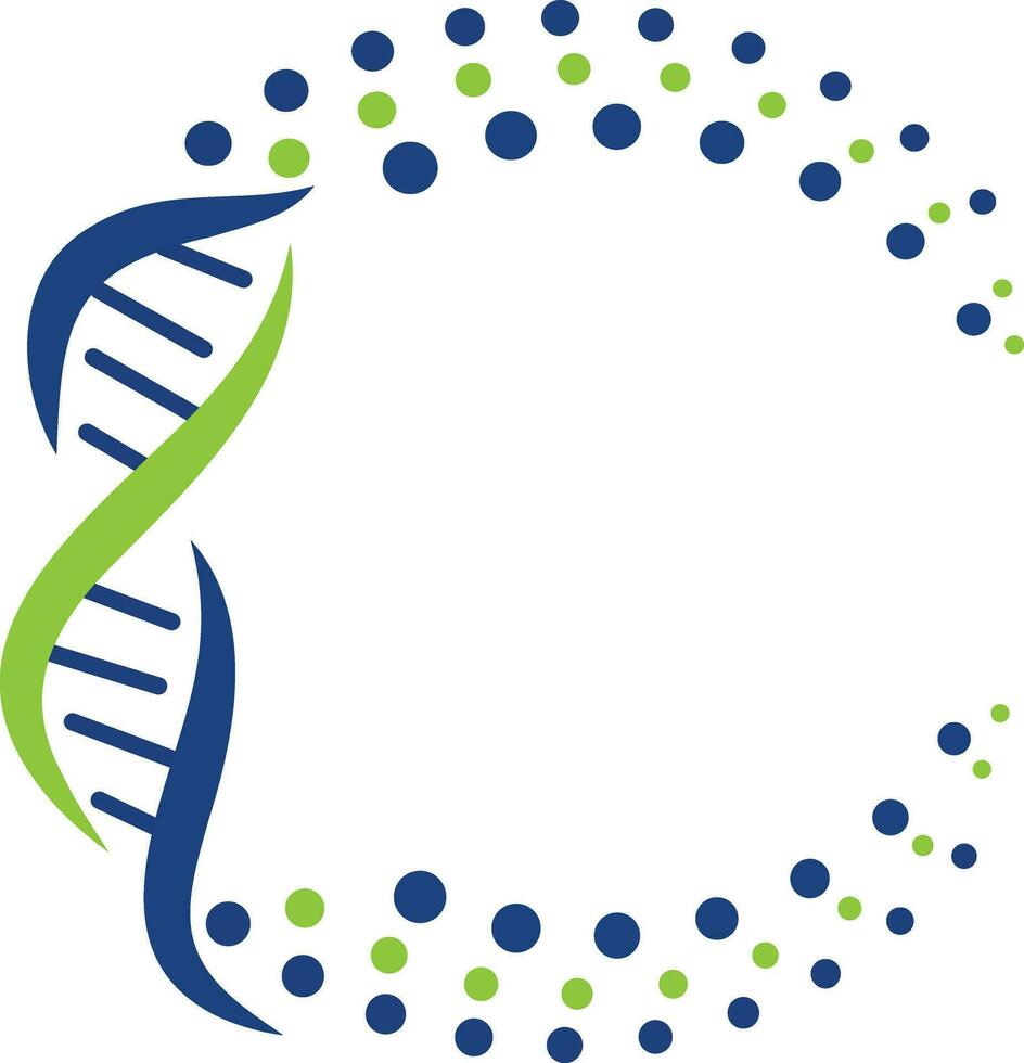 adn y rna diseño vector