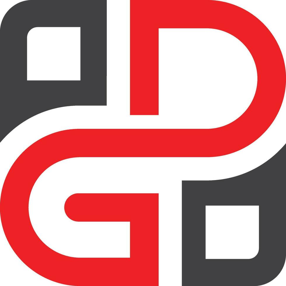 diseño de logotipo gd vector