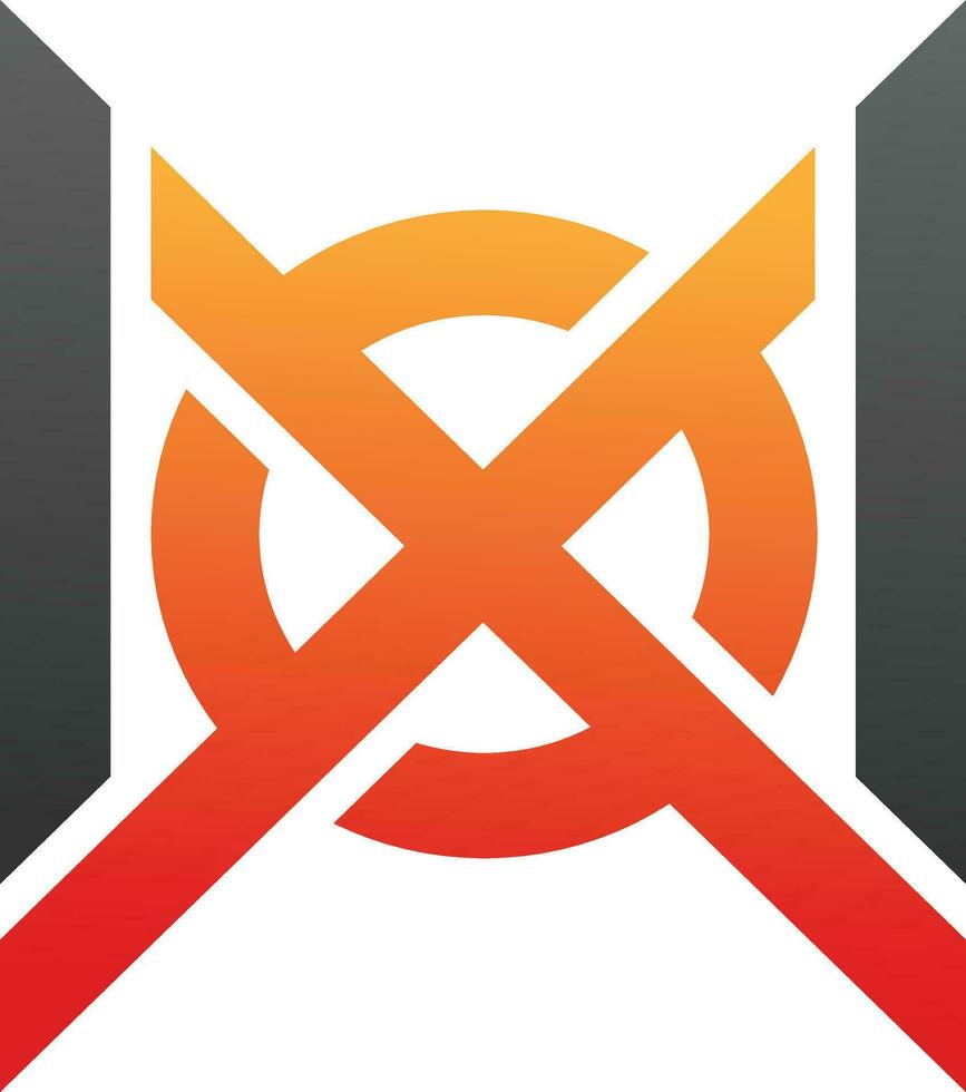 MXO logo design vector