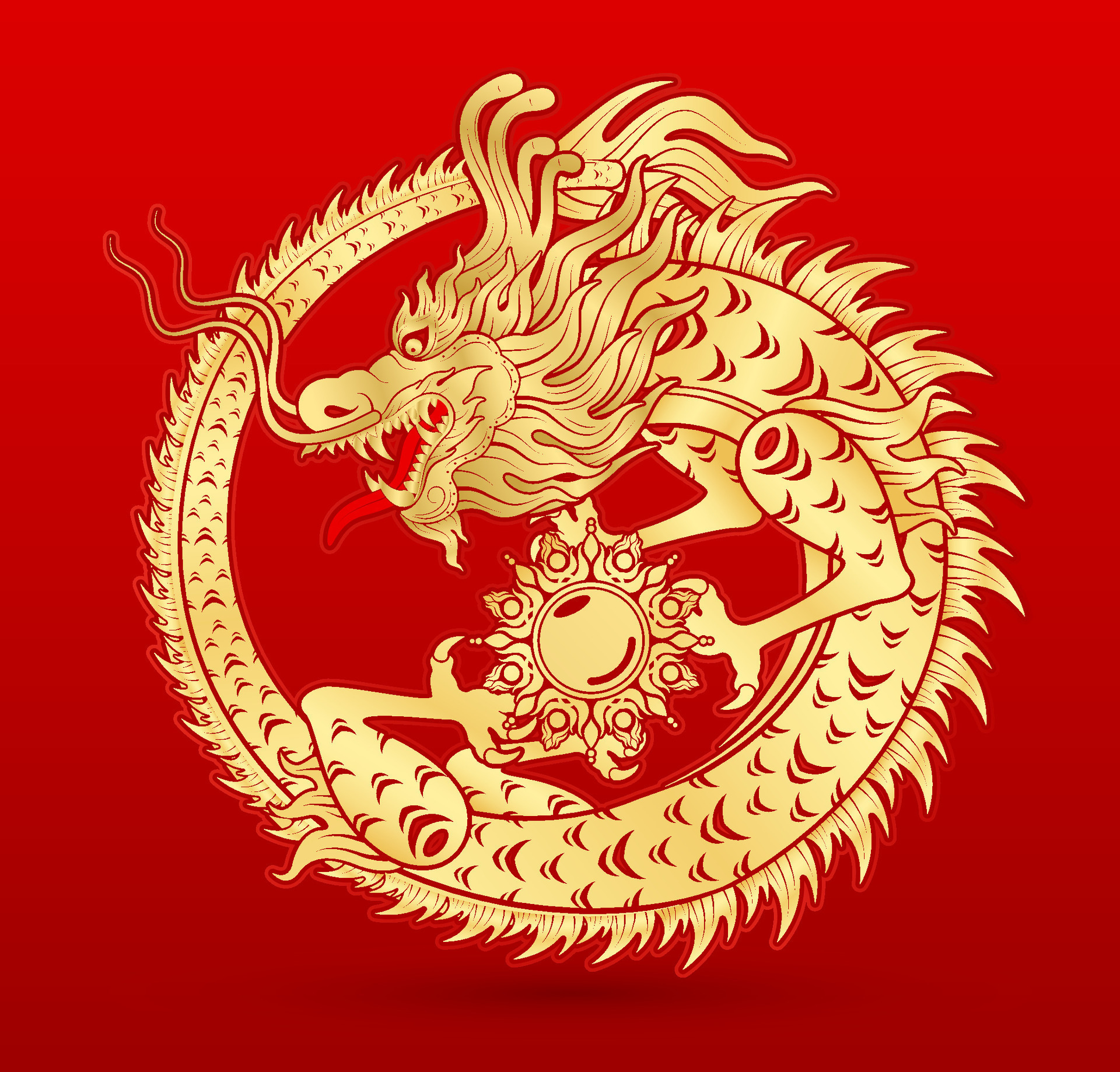 Classical Chinese Dragons