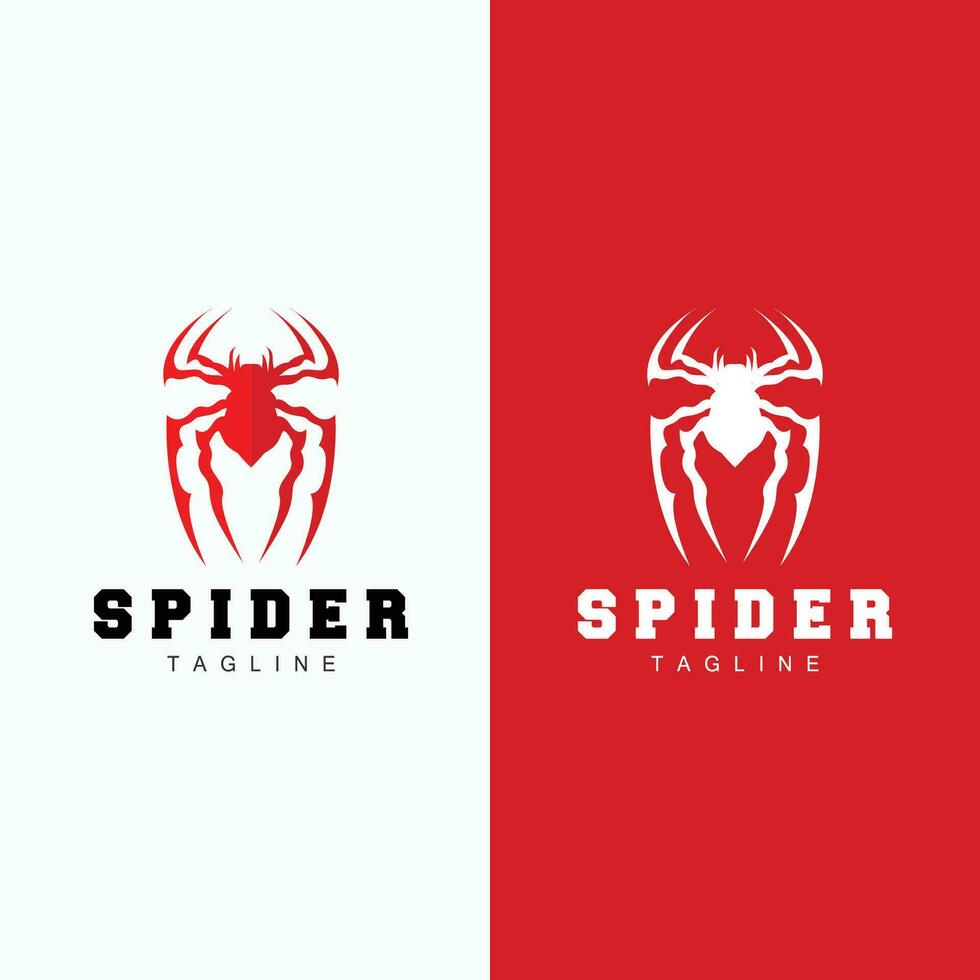 Spider Logo Vector Symbol Illustration Design