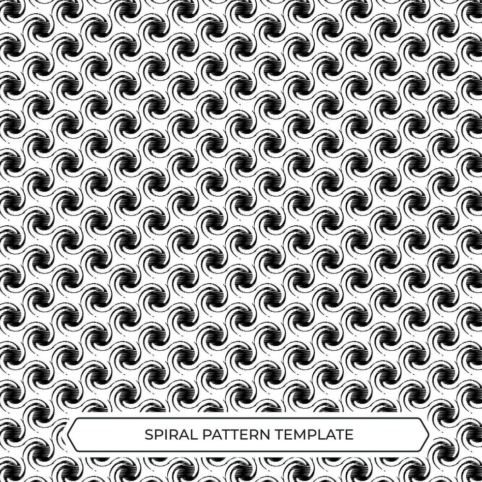 spiral pattern background vector