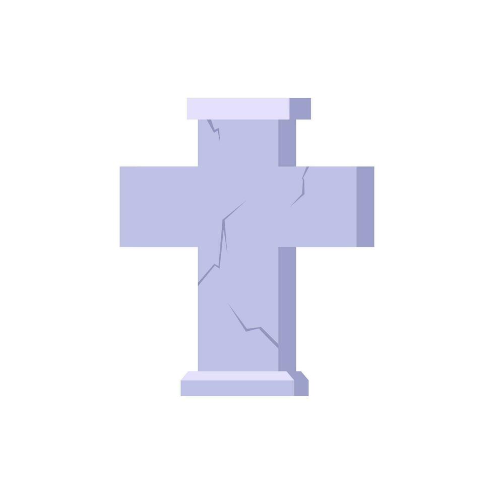 cementerio, plano diseño icono vector ilustración