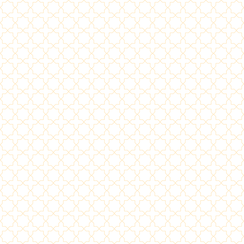 Golden Islamic pattern png