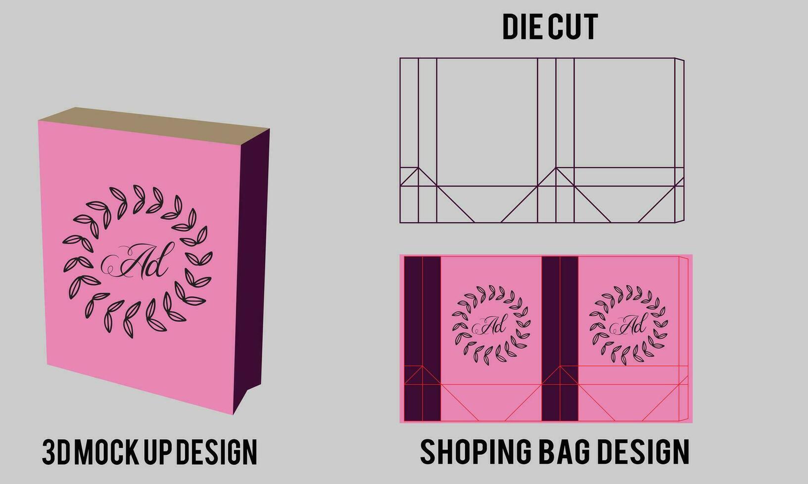 Shopping bag mockup.  blank paper bags. shopping product package for corporate brand template. vector