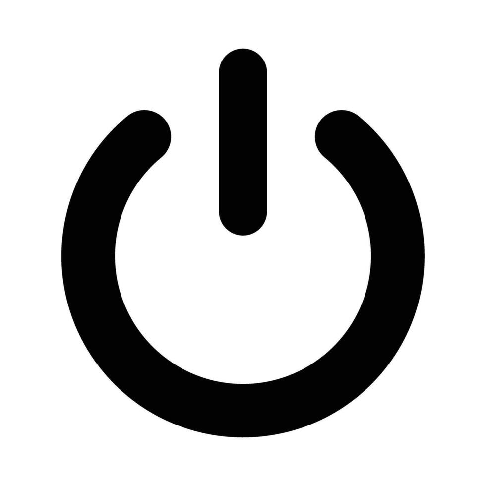 Power Vector Glyph Icon For Personal And Commercial Use.