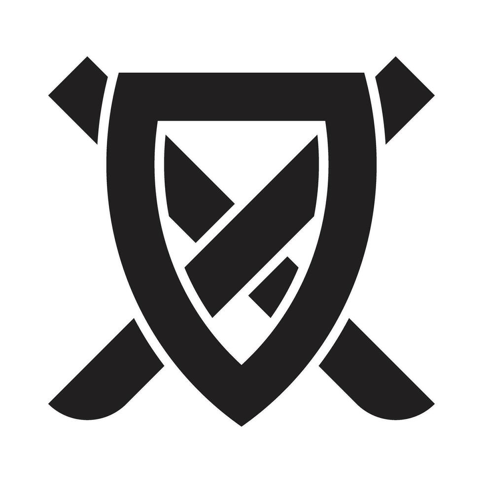 Shield Vector Glyph Icon For Personal And Commercial Use.