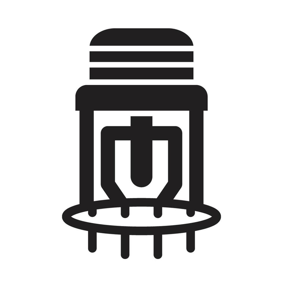 Sprinkler Vector Glyph Icon For Personal And Commercial Use.