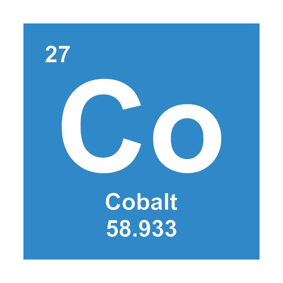 cobalt icon vector