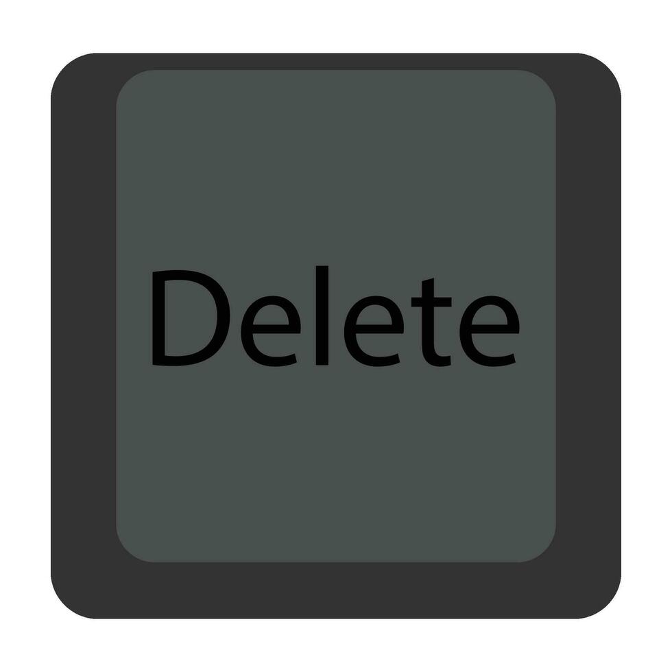 delete icon vector