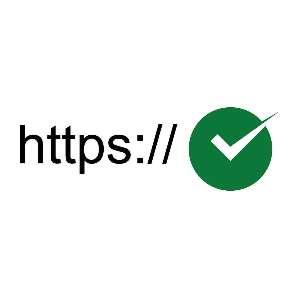Https Protocol - Browsing Trends and Connection Security vector
