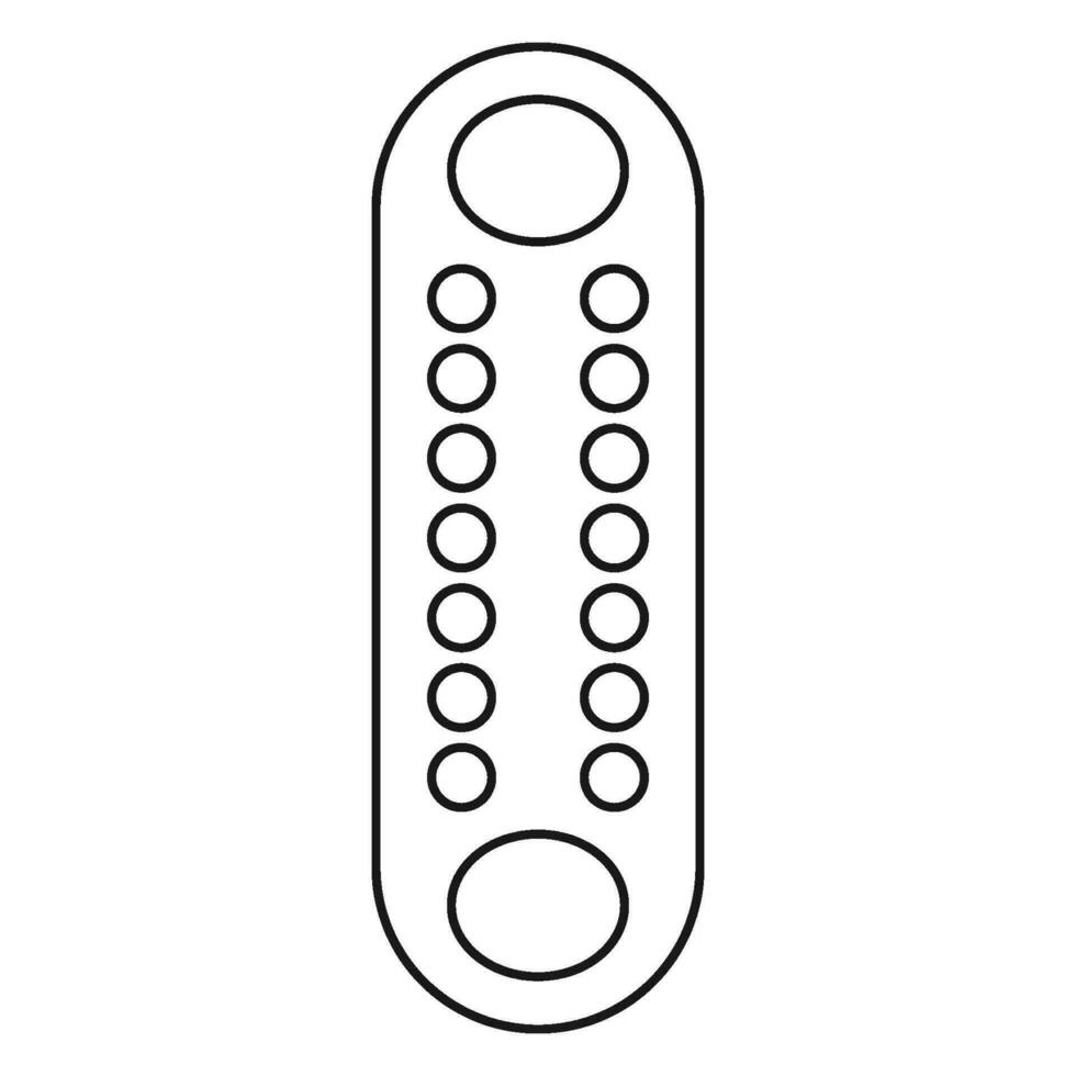 Congklak vector icon