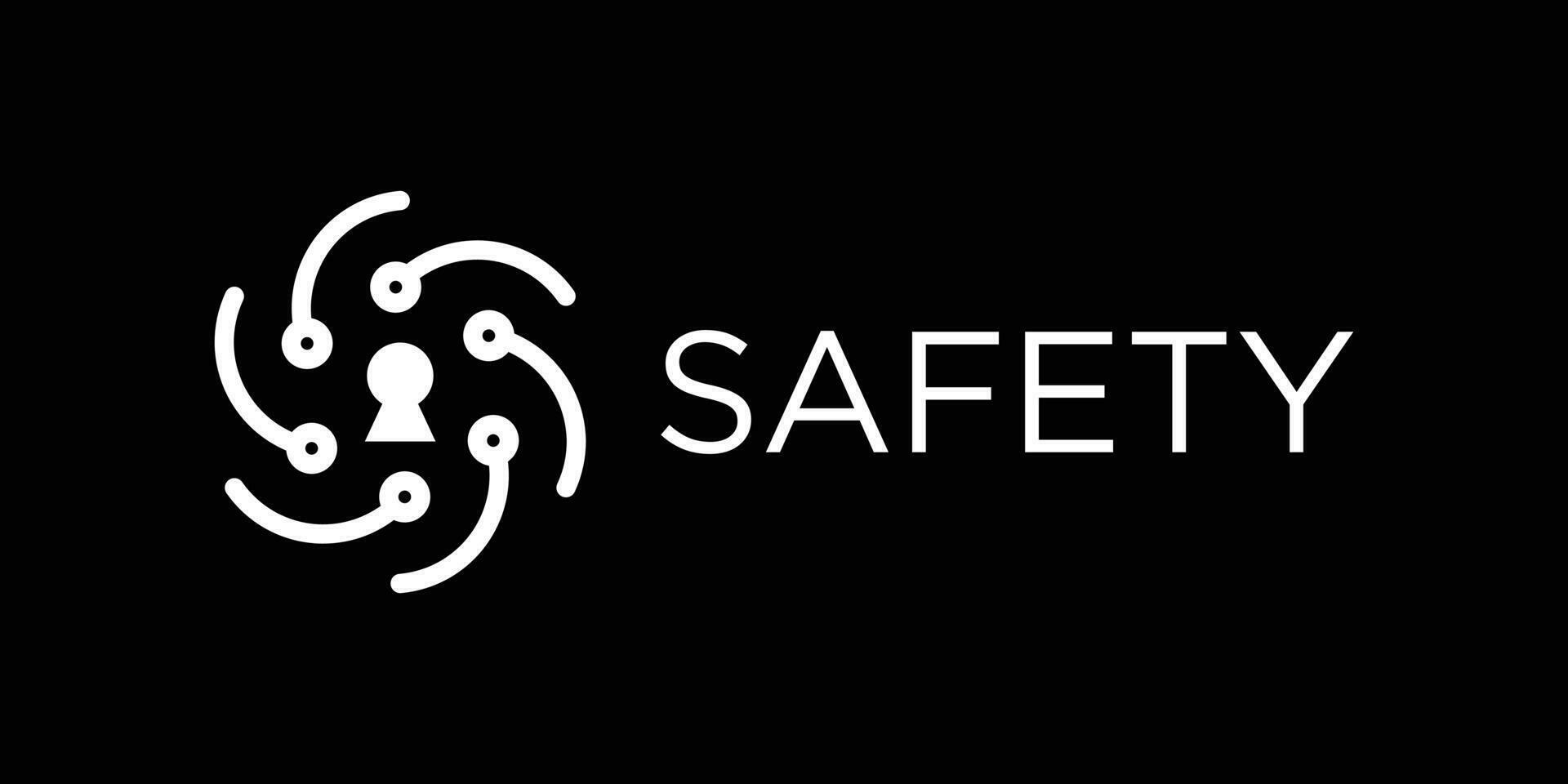 logo design digital key technology modern icon vector illustration