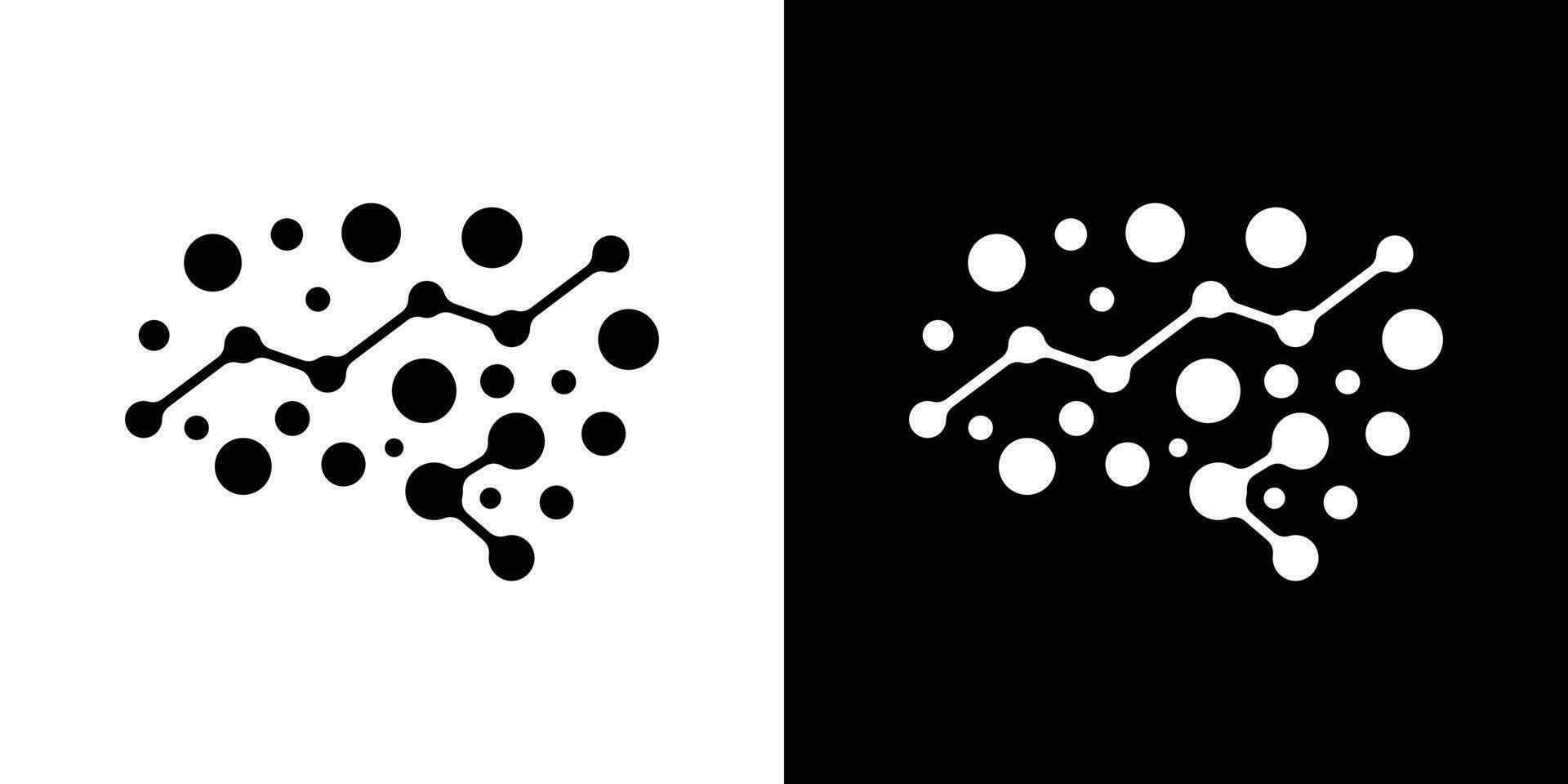 logo design brain and connection technology modern  icon vector illustration