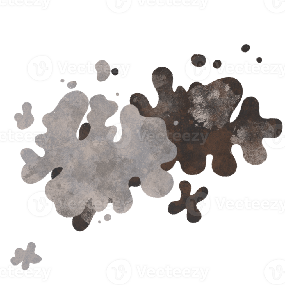 Dust, smoke from air pollution png